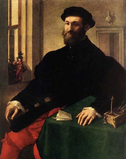 CAMPI, Giulio Portrait of a Man - Oil on canvas